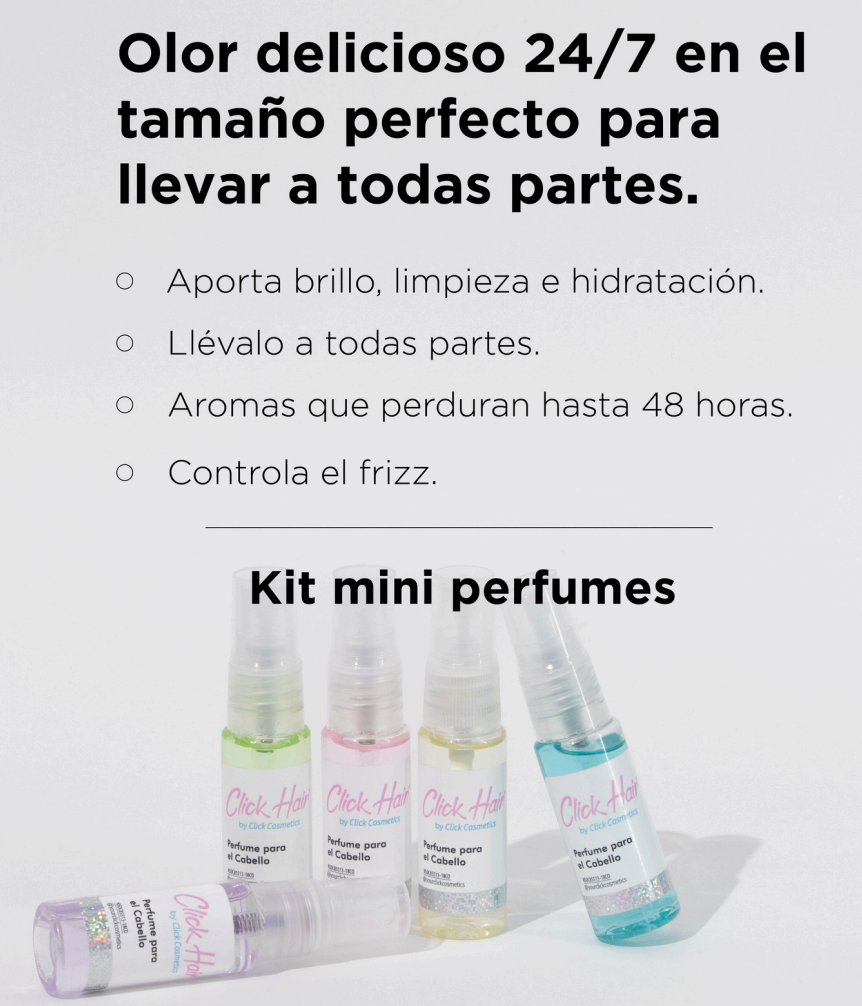 Mini Perfumes Capilares
